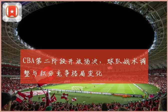 CBA第二阶段开放场次，球队战术调整与积分竞争格局变化