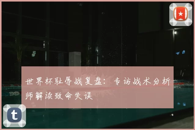 世界杯耻辱战复盘:专访战术分析师解读致命失误